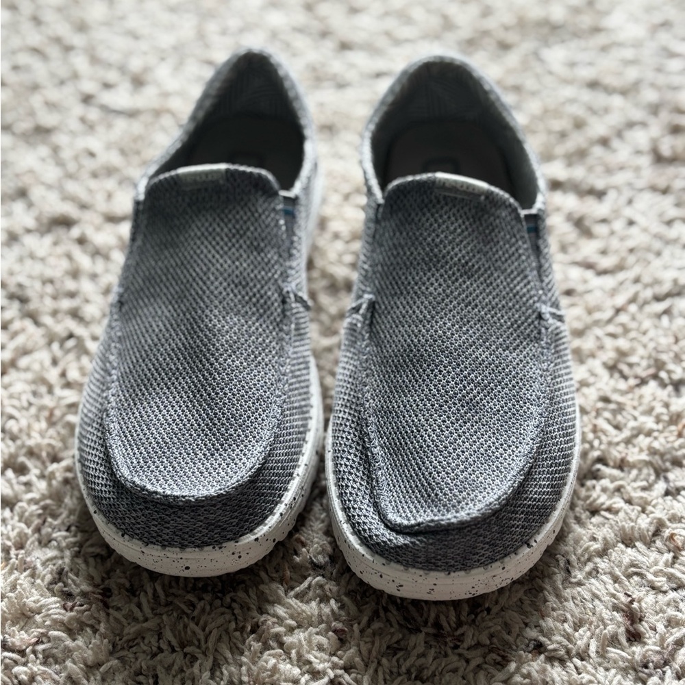 Men's HEYDUDE Gray Slip-On Shoes